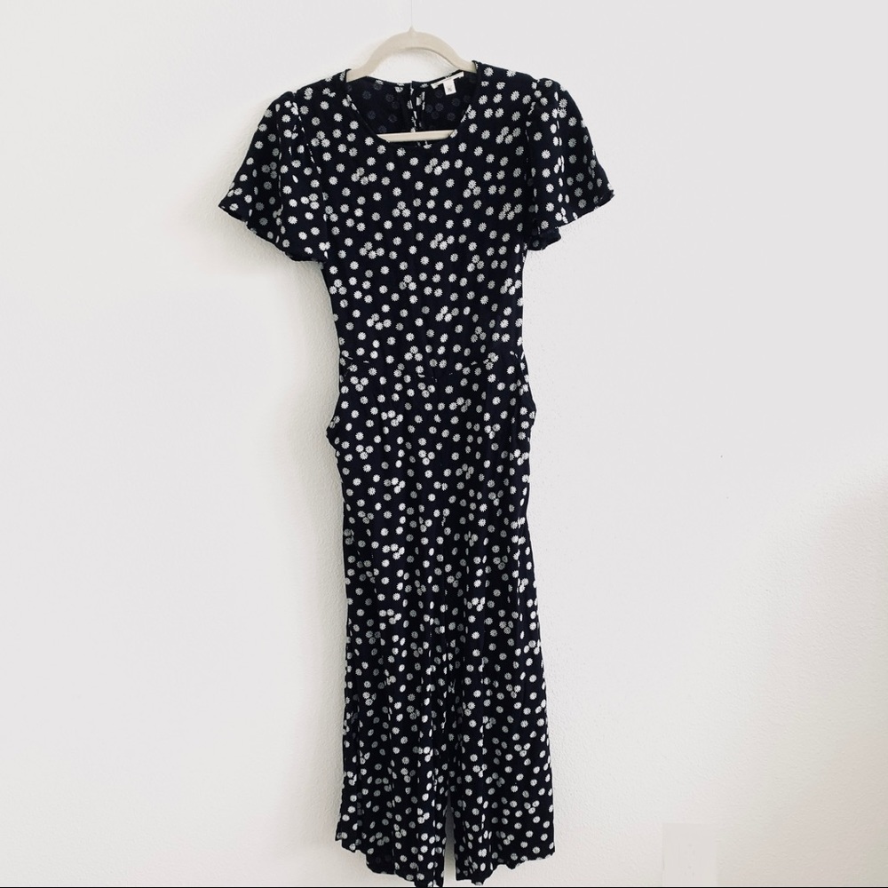 Girls Daisy Tucker+Tate Romper Open Back with Bow